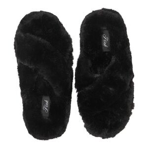 Faux Fur Platform Slipper